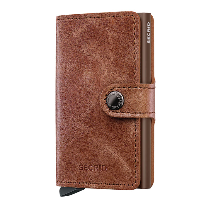 Secrid Miniwallet Vintage Cognac Brown