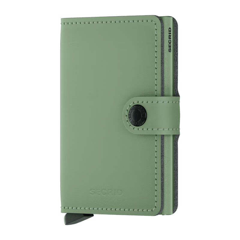 Secrid Miniwallet Yard Powder Pistachio (non-leather)