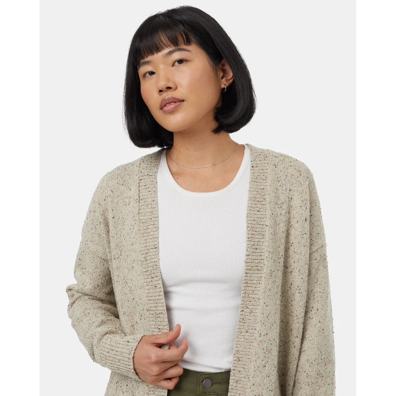 Tentree Women's Highline Mid Length Nep Cardigan