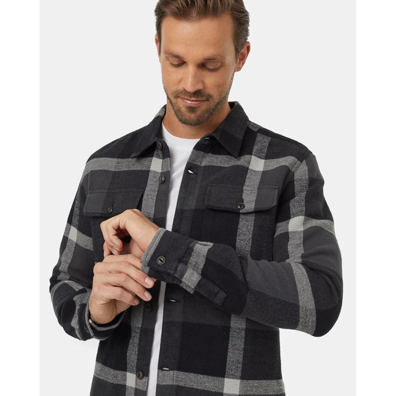 Tentree Men's Heavy Weight Flannel Jacket