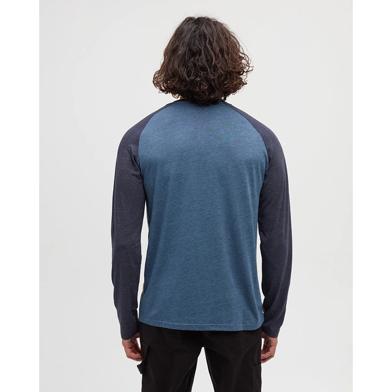 T-shirt henley à manches longues Baker pour homme de Tentree