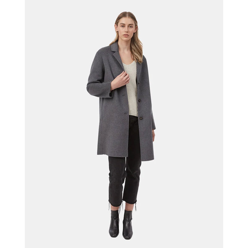Manteau long en laine Tentree 