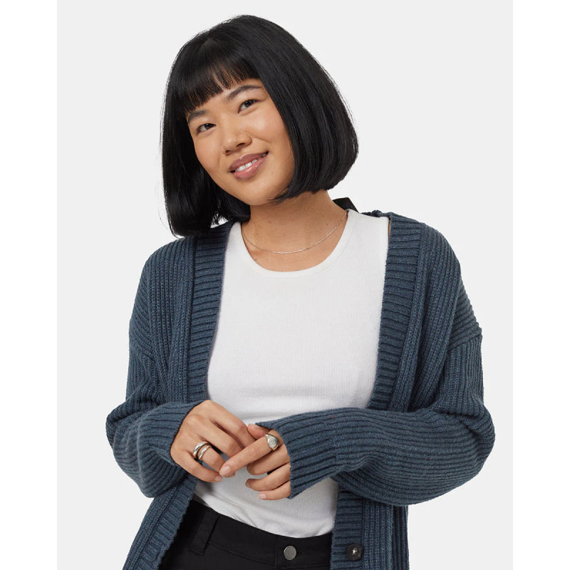 Tentree Women's Highline Oversized Button Cardigan