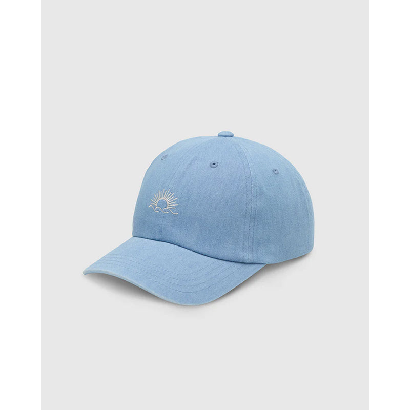 Tentree Embroidered Denim Peak Hat