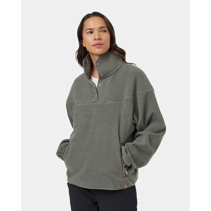 Tentree Women's Recycled MicroFleece 1/4 Snap