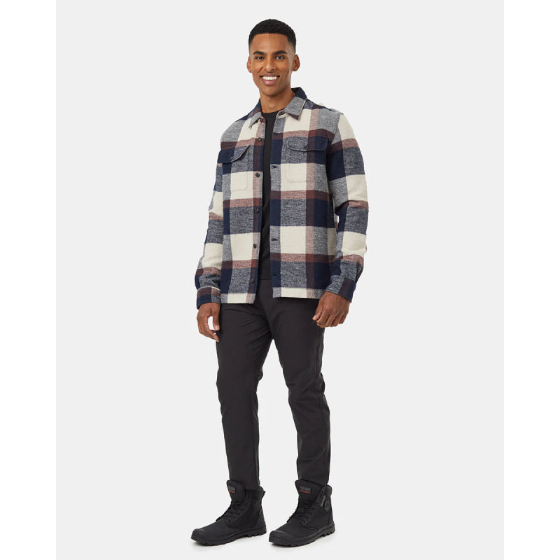 Tentree Men's Heavy Weight Flannel Jacket