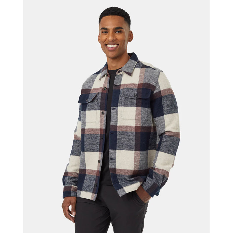 Tentree Men's Heavy Weight Flannel Jacket