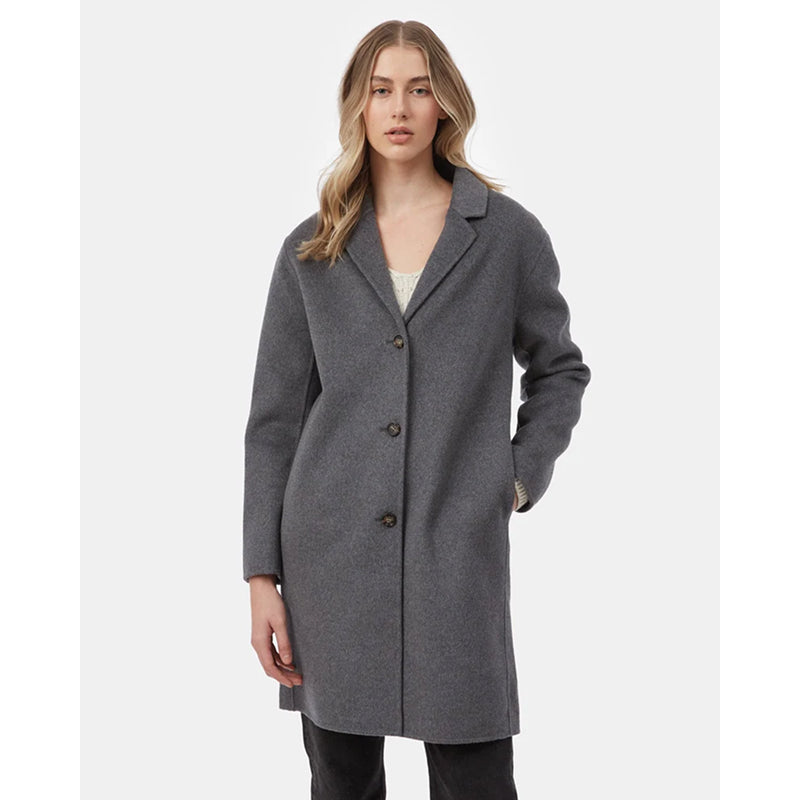 Manteau long en laine Tentree 