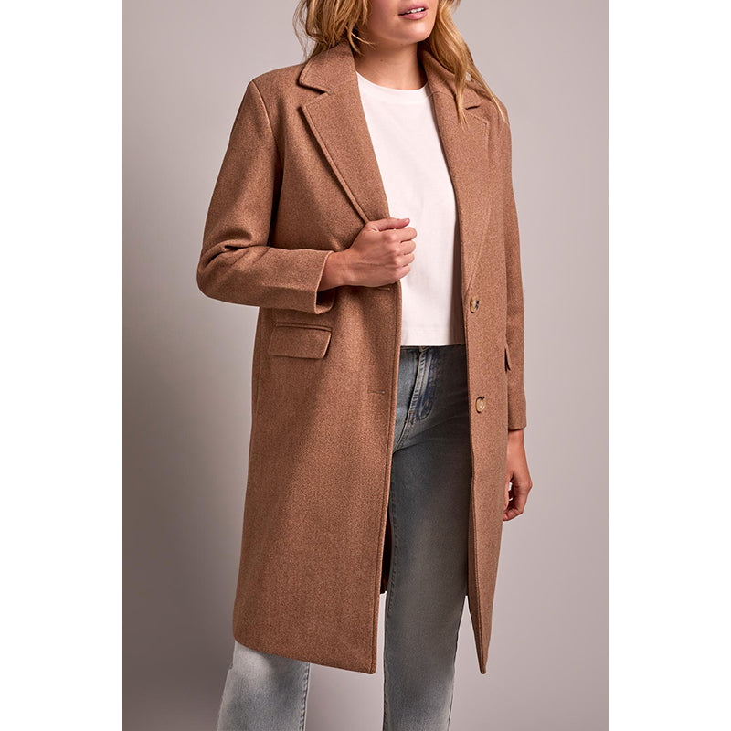 Tribal Trench Coat with Fooler Hoodie