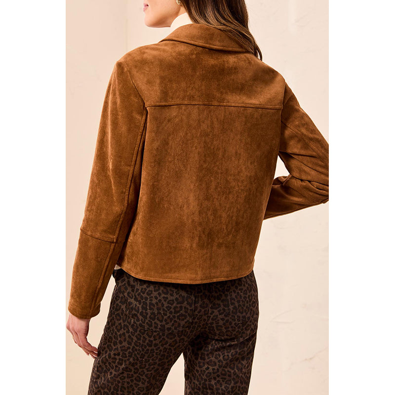 Tribal Long Sleeve Button Front Jacket