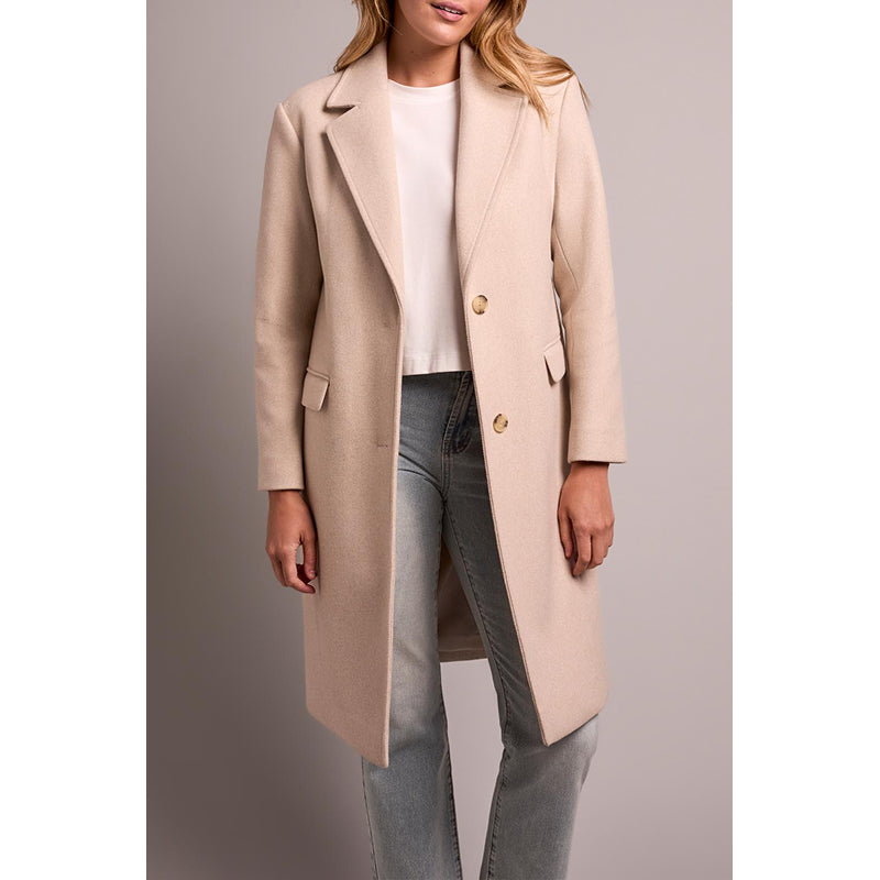 Tribal Trench Coat with Fooler Hoodie