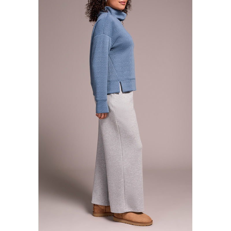 Tribal Long Sleeve Funnel Neck Top