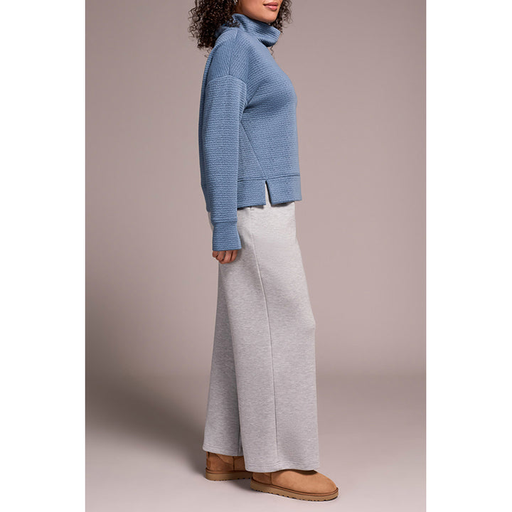 Tribal Long Sleeve Funnel Neck Top