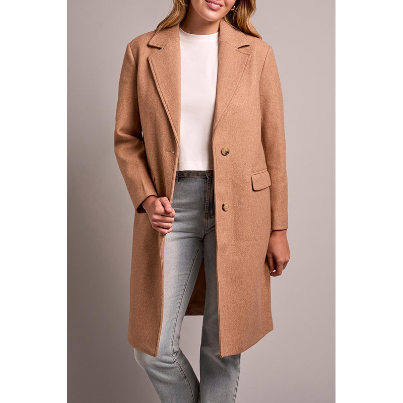 Tribal Trench Coat with Fooler Hoodie