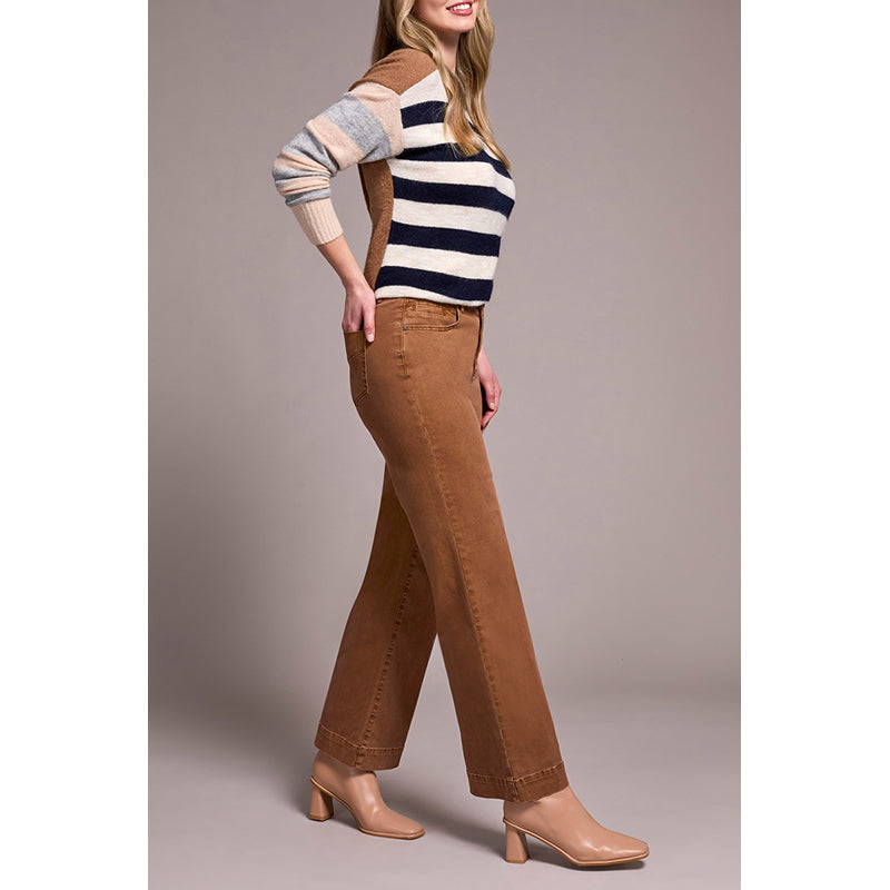 Pantalon large extensible Tribal Comfort avec braguette sur le devant