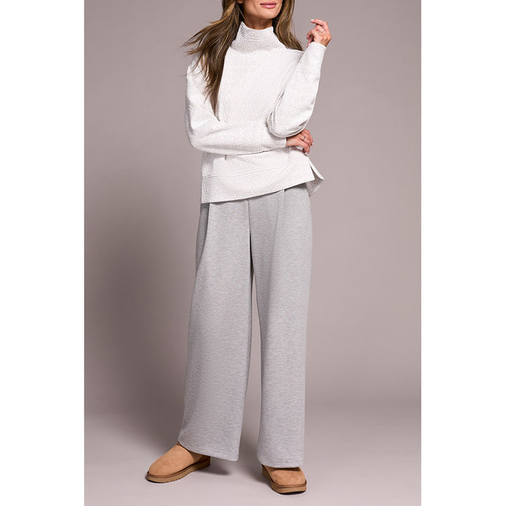 Tribal Long Sleeve Funnel Neck Top