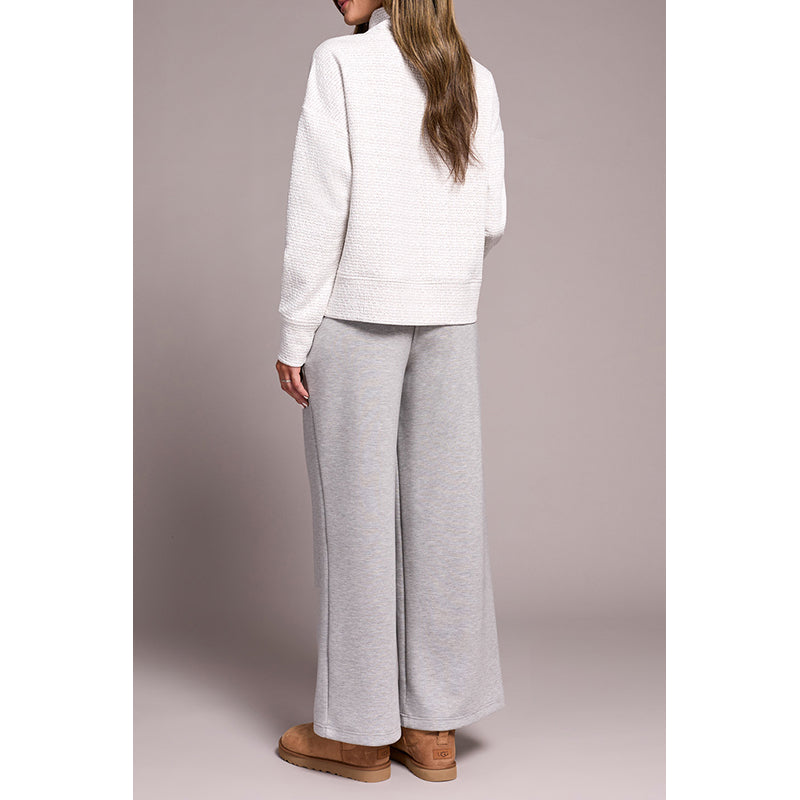 Tribal Long Sleeve Funnel Neck Top