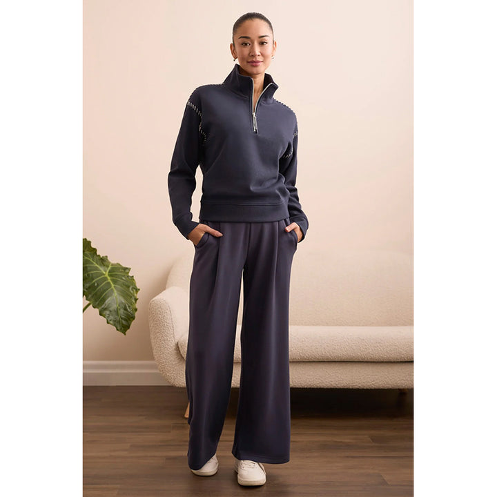 Tribal Techno Lux Wide Leg Pull-On Pants