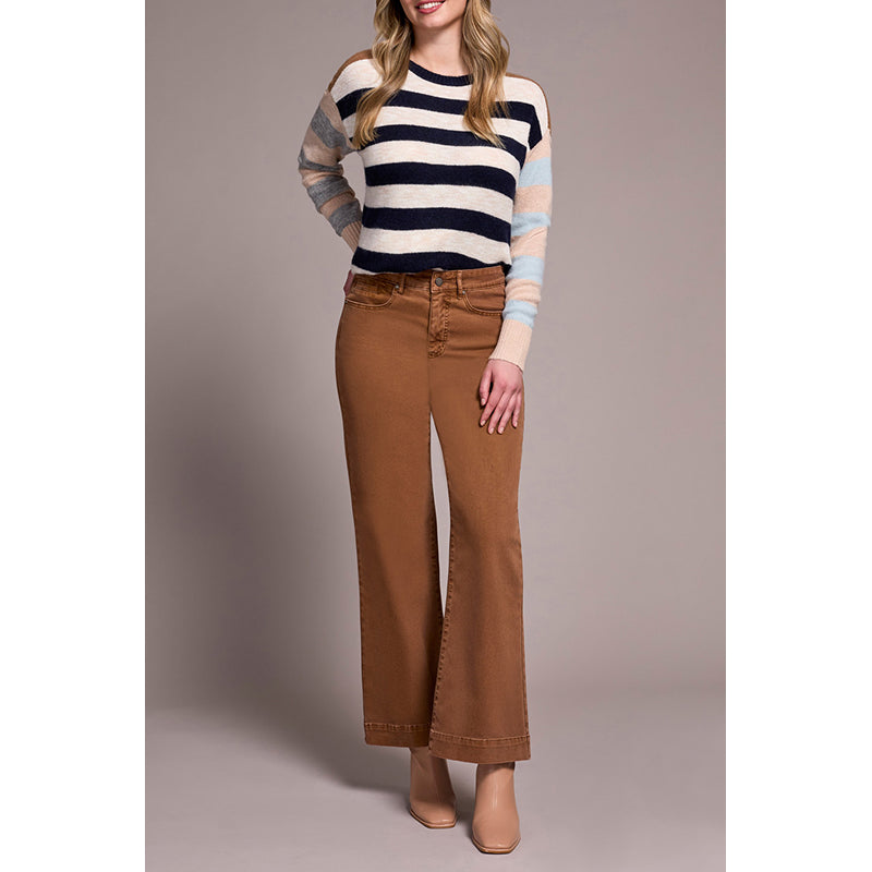 Pantalon large extensible Tribal Comfort avec braguette sur le devant