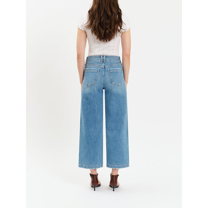 Daze Denim Valley Girl High Rise Patchpocket Ankle - Fave