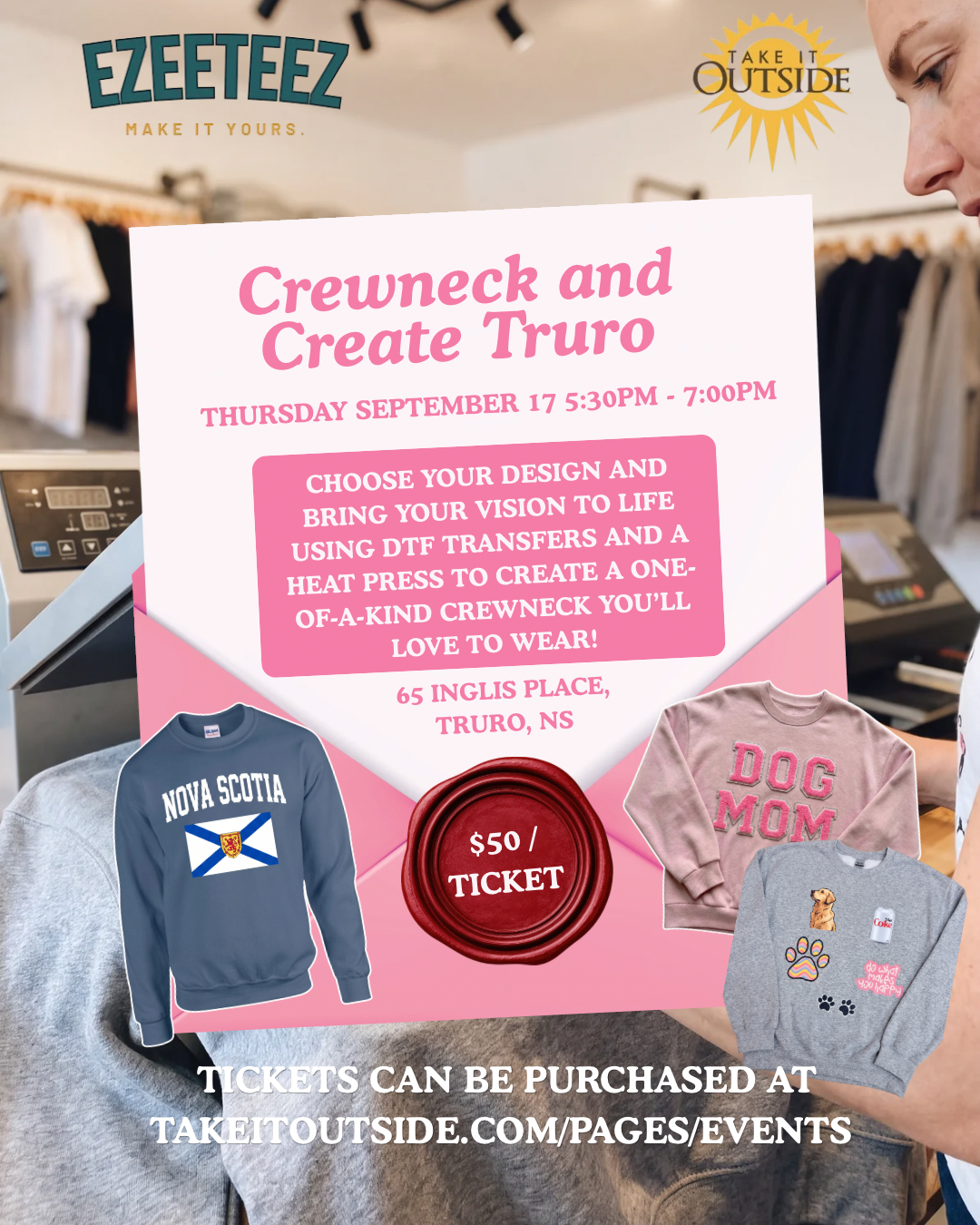 Crewneck and Create Truro