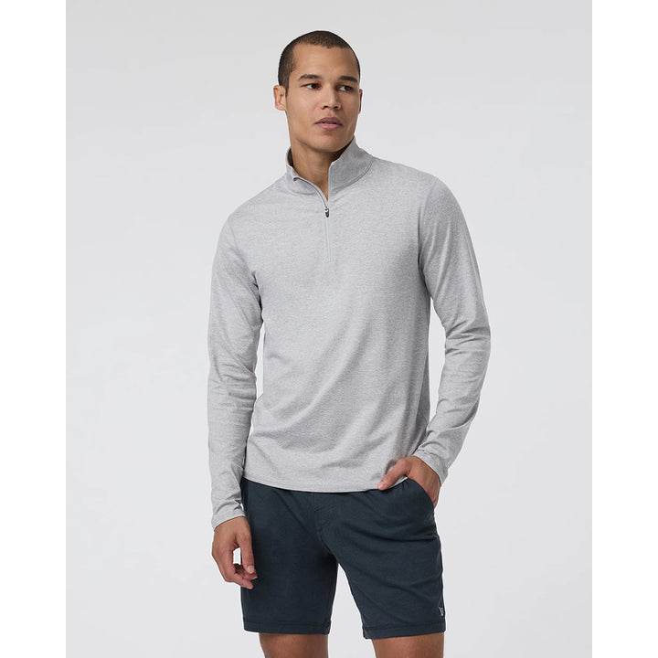 Col montant 1/2 zippé Ponto pour homme Vuori