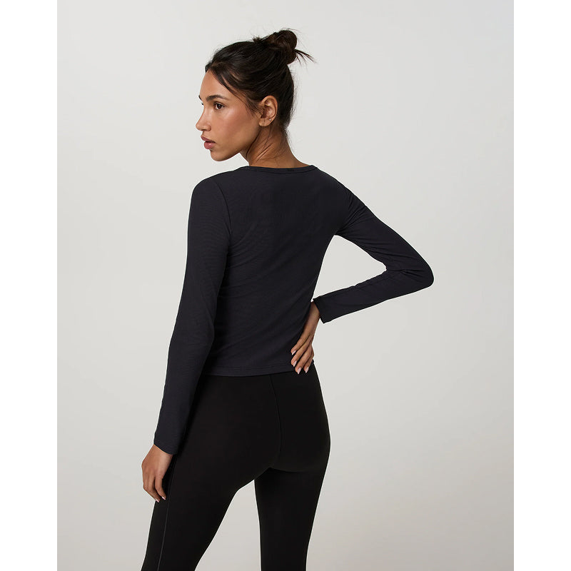 Vuori Long Sleeve Pose Subtle Scoop