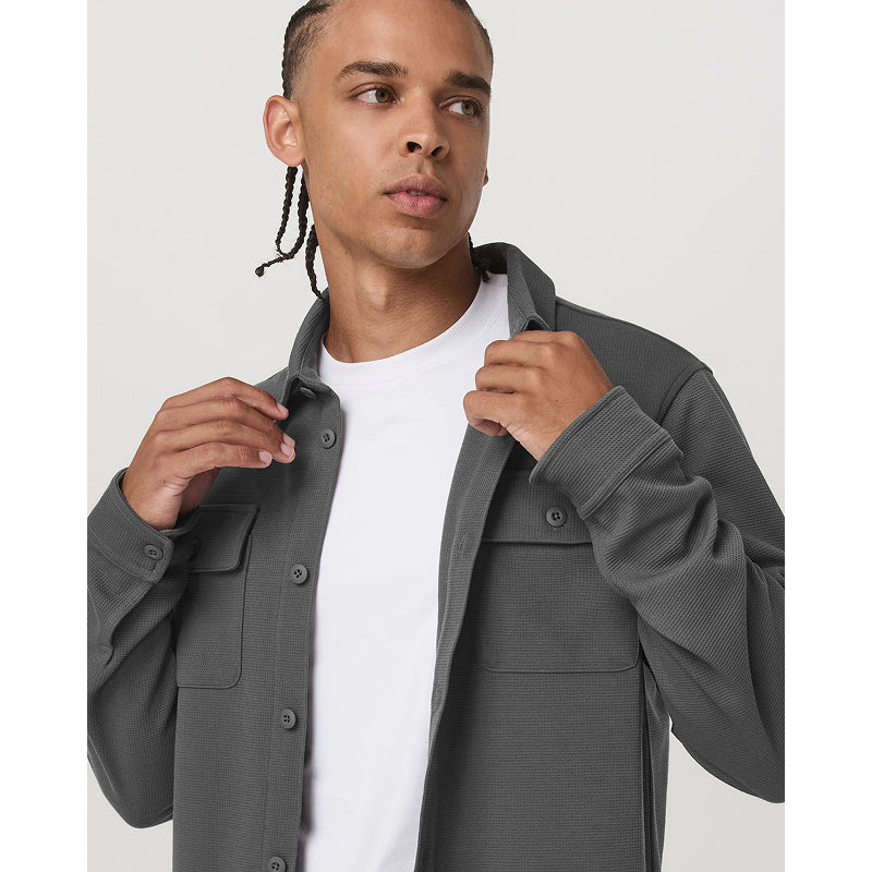 Vuori Men's Waffle Shirt Jacket