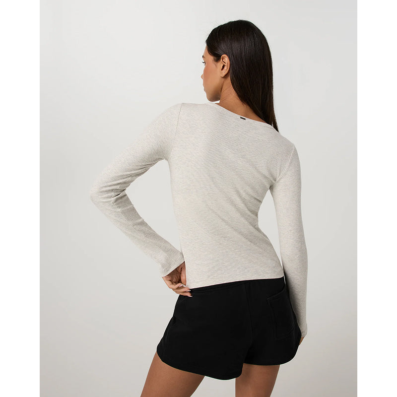 Vuori Long Sleeve Pose Subtle Scoop