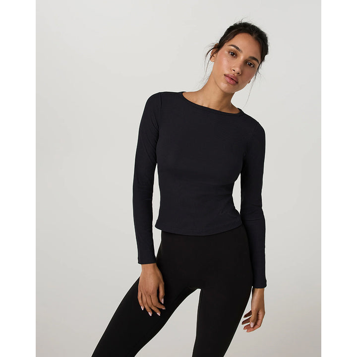 Vuori Long Sleeve Pose Subtle Scoop