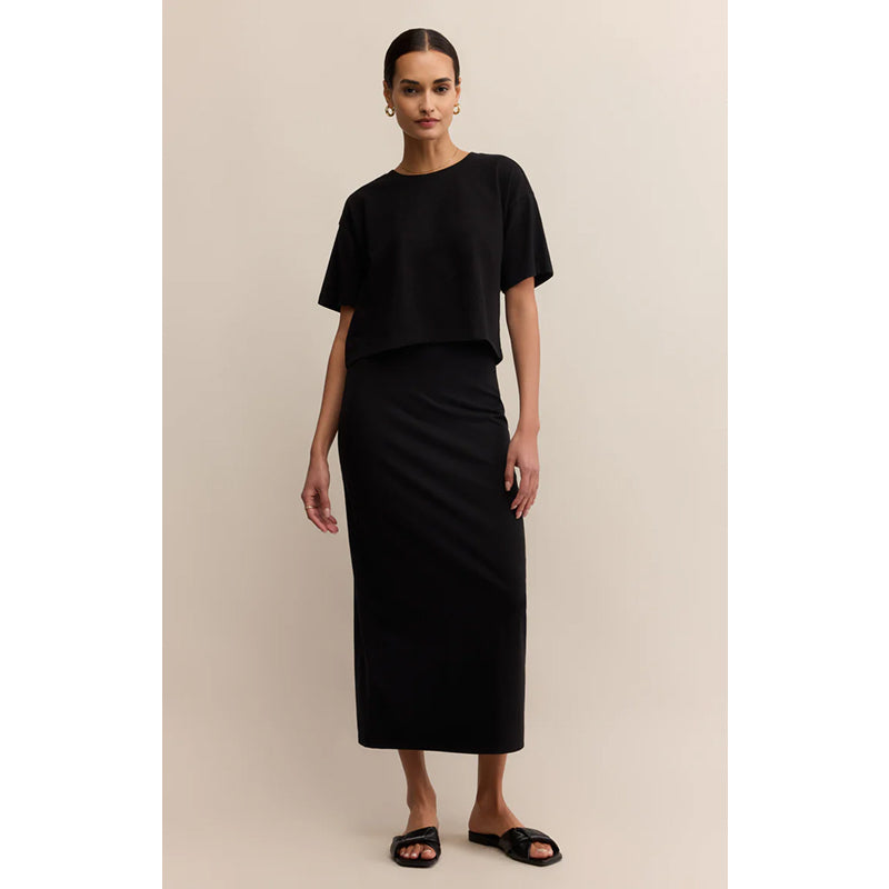 Z Supply On The Go Cotton Jersey Tee