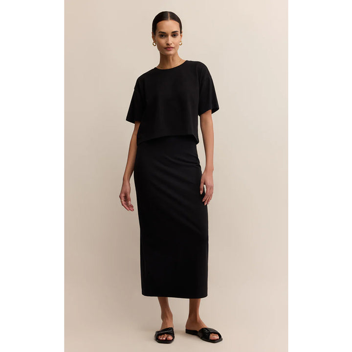 Z Supply On The Go Cotton Jersey Tee