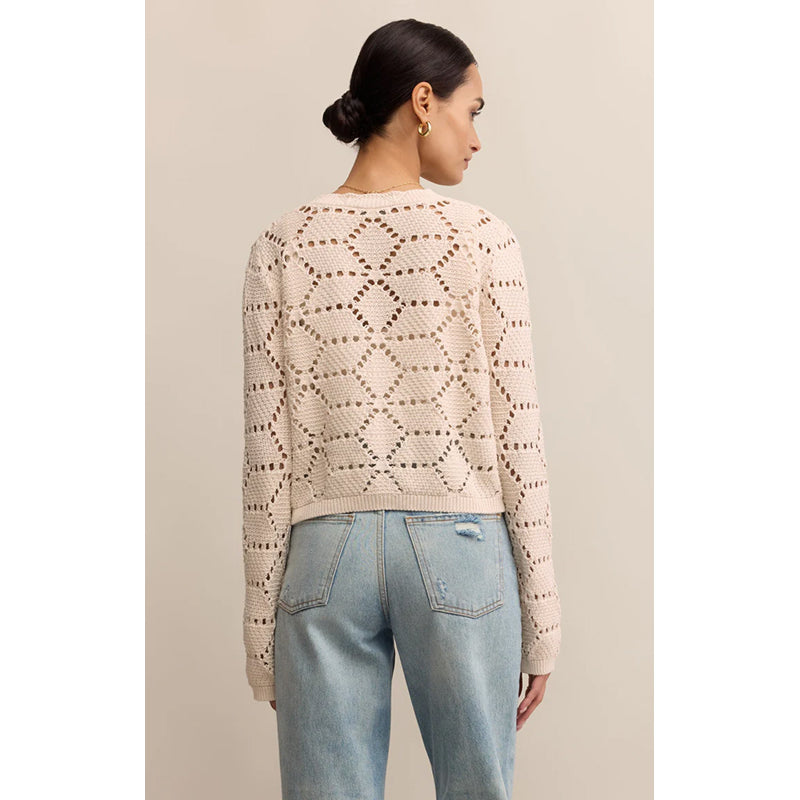 Z Supply Rosalyn Diamond Sweater Cardigan