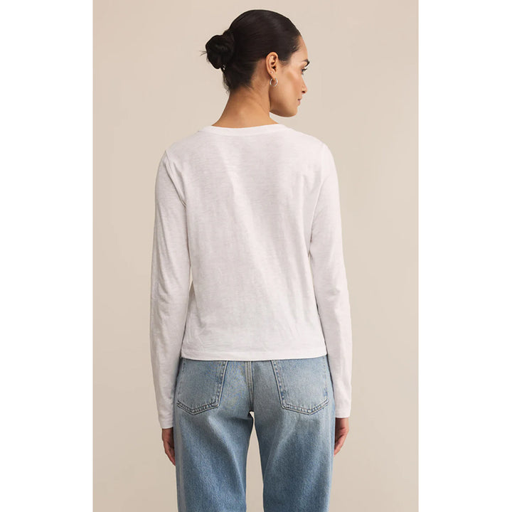 Z Supply Modern Slub Long Sleeve Tee