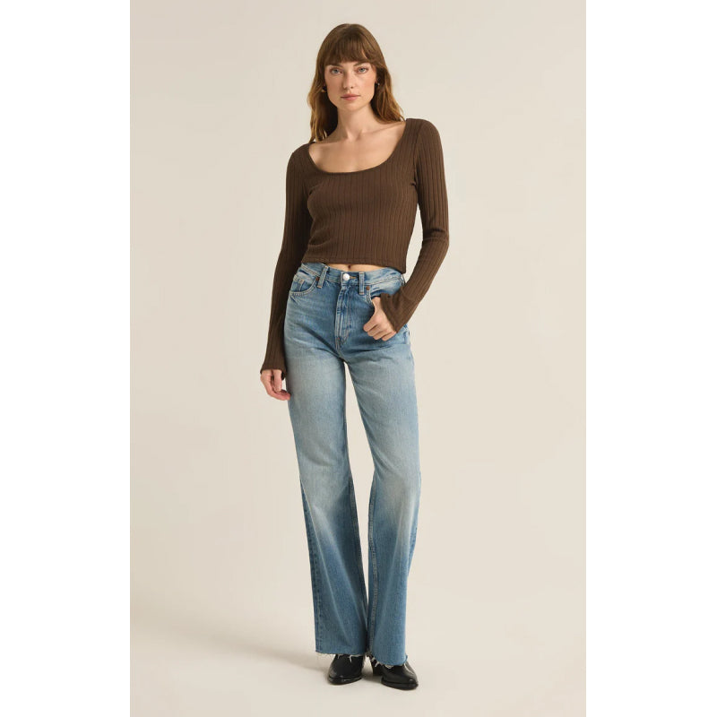 Z Supply Madeline Rib Top