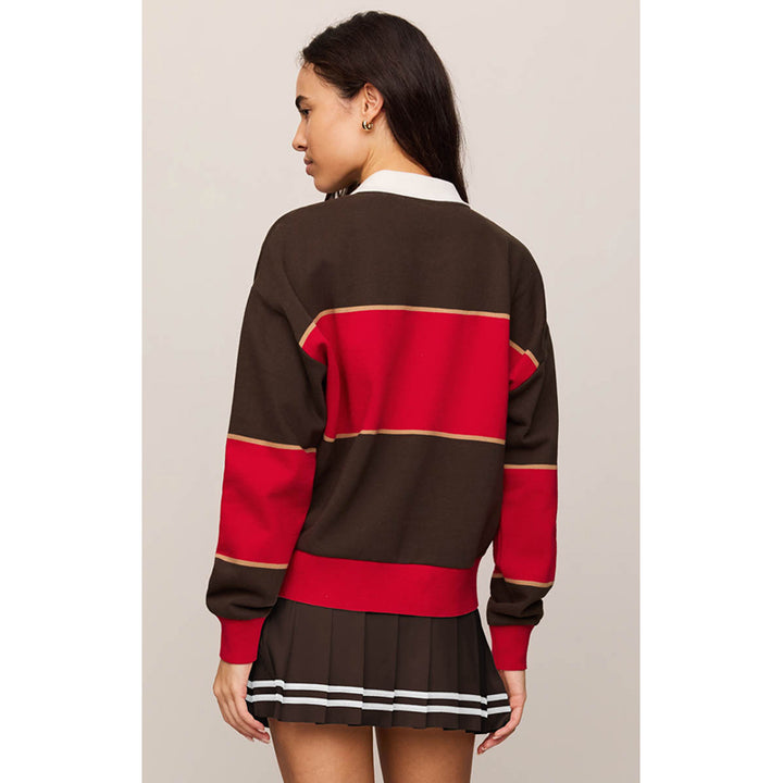 Z Supply Study Break Polo Sweatshirt