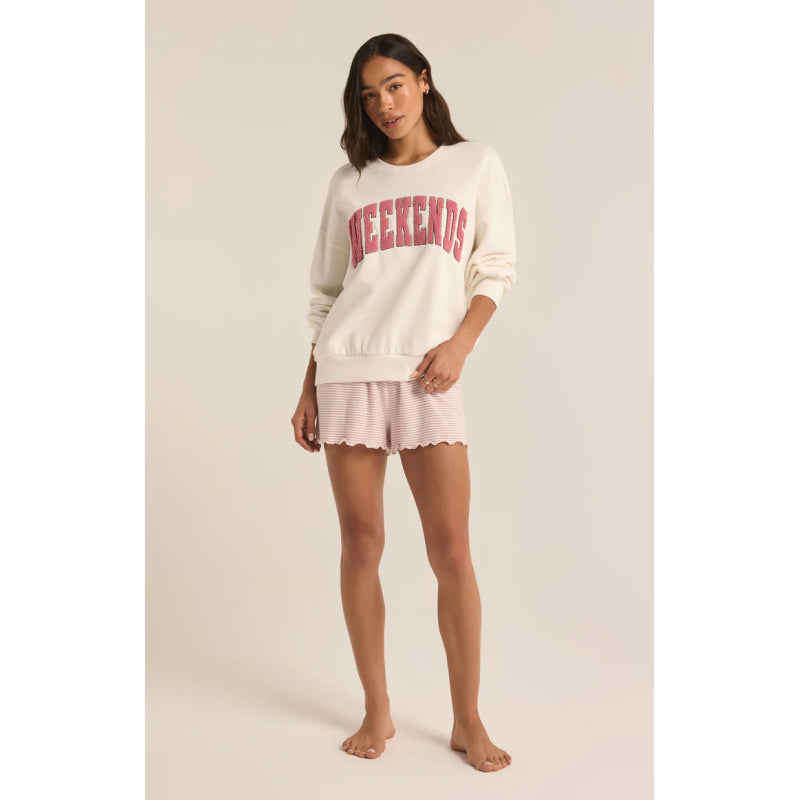 Z Supply Oversized Weekends Sweatshirt