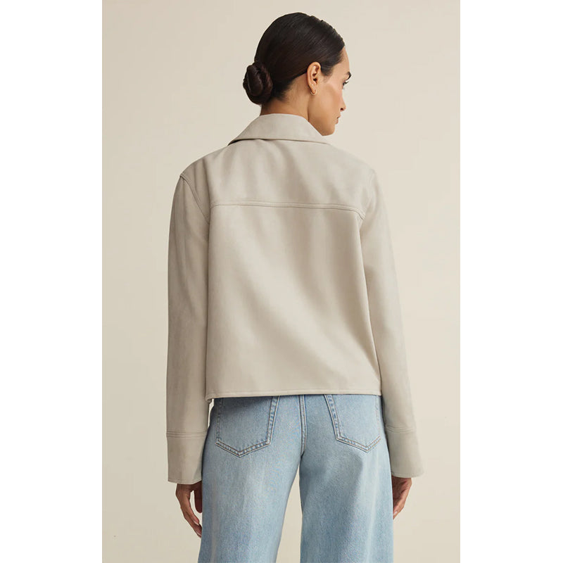 Z Supply Dillon Faux Suede Jacket