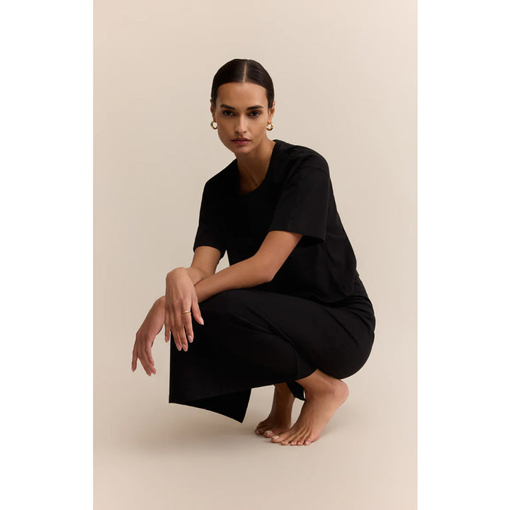 Z Supply On The Go Cotton Jersey Tee