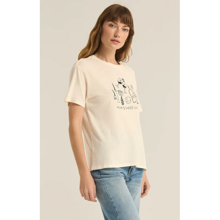 Z Supply Wine & Cheese Pacific Tee