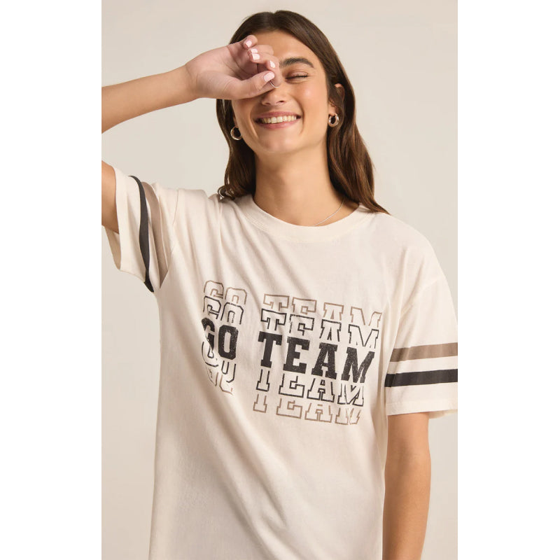 Z Supply Go Team Boyfriend Tee