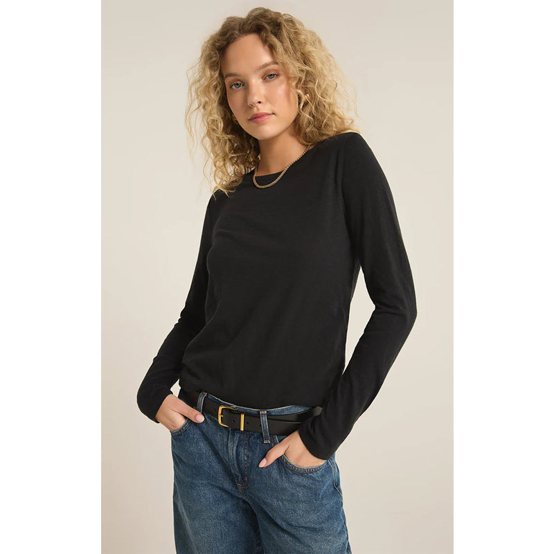 Z Supply Modern Slub Long Sleeve Tee