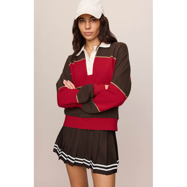 Z Supply Study Break Polo Sweatshirt