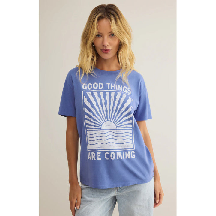 Z Supply Good Things Boyfriend Tee