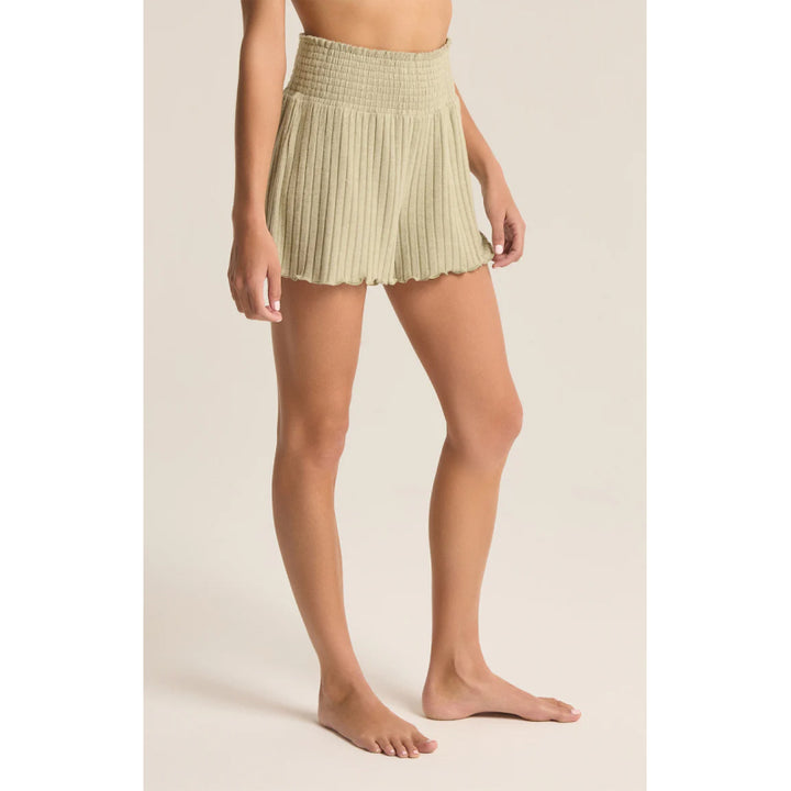 Z Supply Dawn Smocked Rib Short