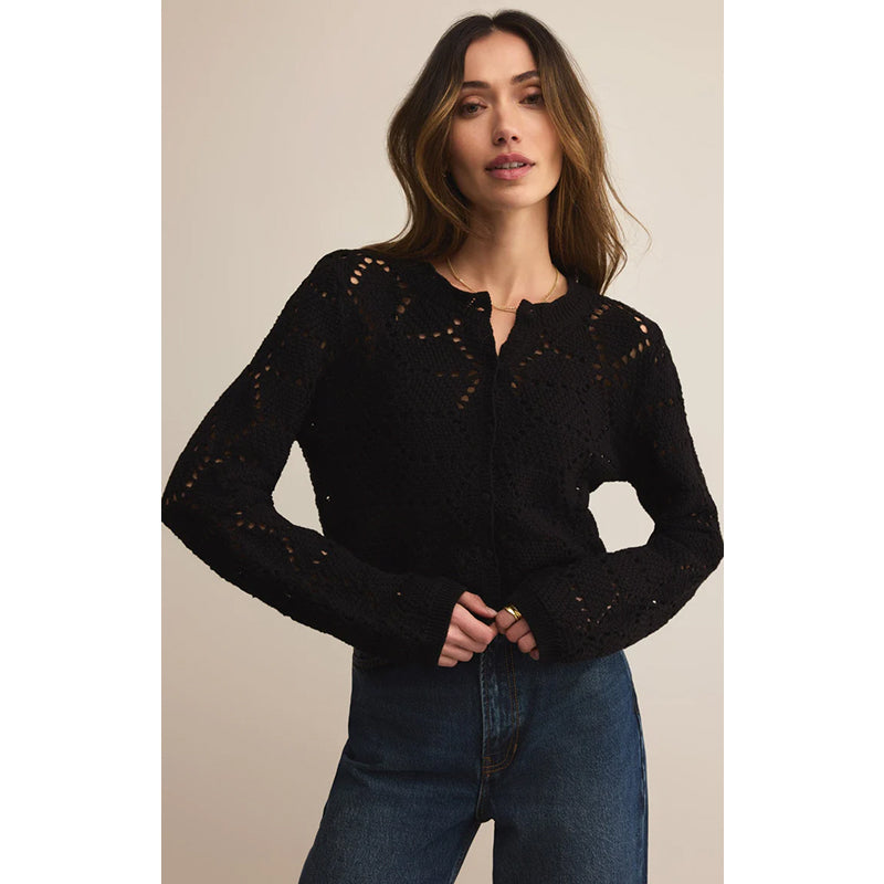 Z Supply Rosalyn Diamond Sweater Cardigan