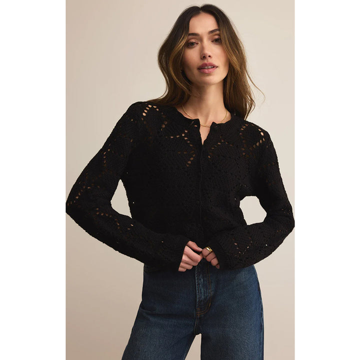 Z Supply Rosalyn Diamond Sweater Cardigan