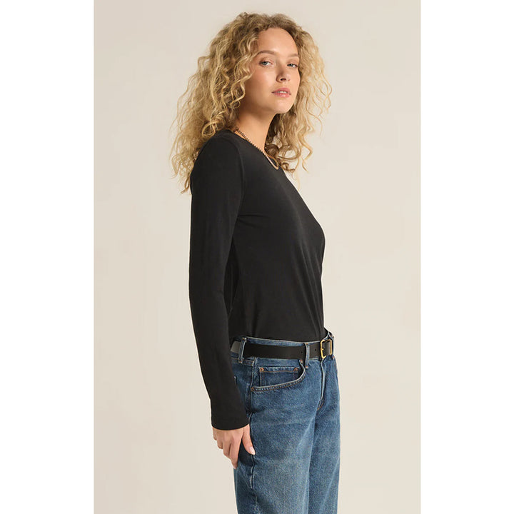 Z Supply Modern Slub Long Sleeve Tee