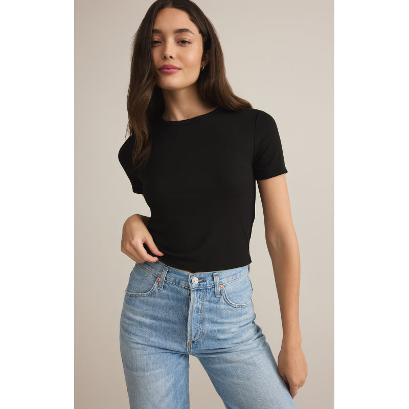 Z Supply Second Skin Cropped Tee