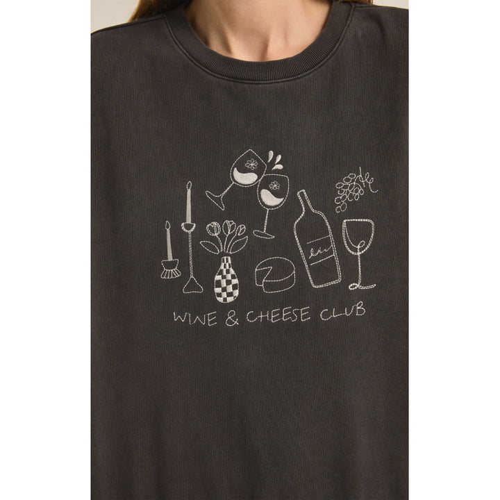 Z Supply Wine Club Sunday Sweatshirt